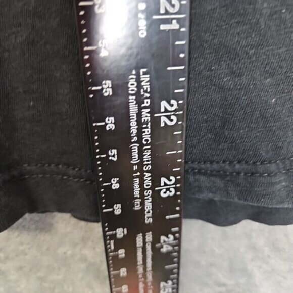 Lauren Ralph Lauren Women's Black Top Sz Med  Pintuck cotton - Picture 4 of 11